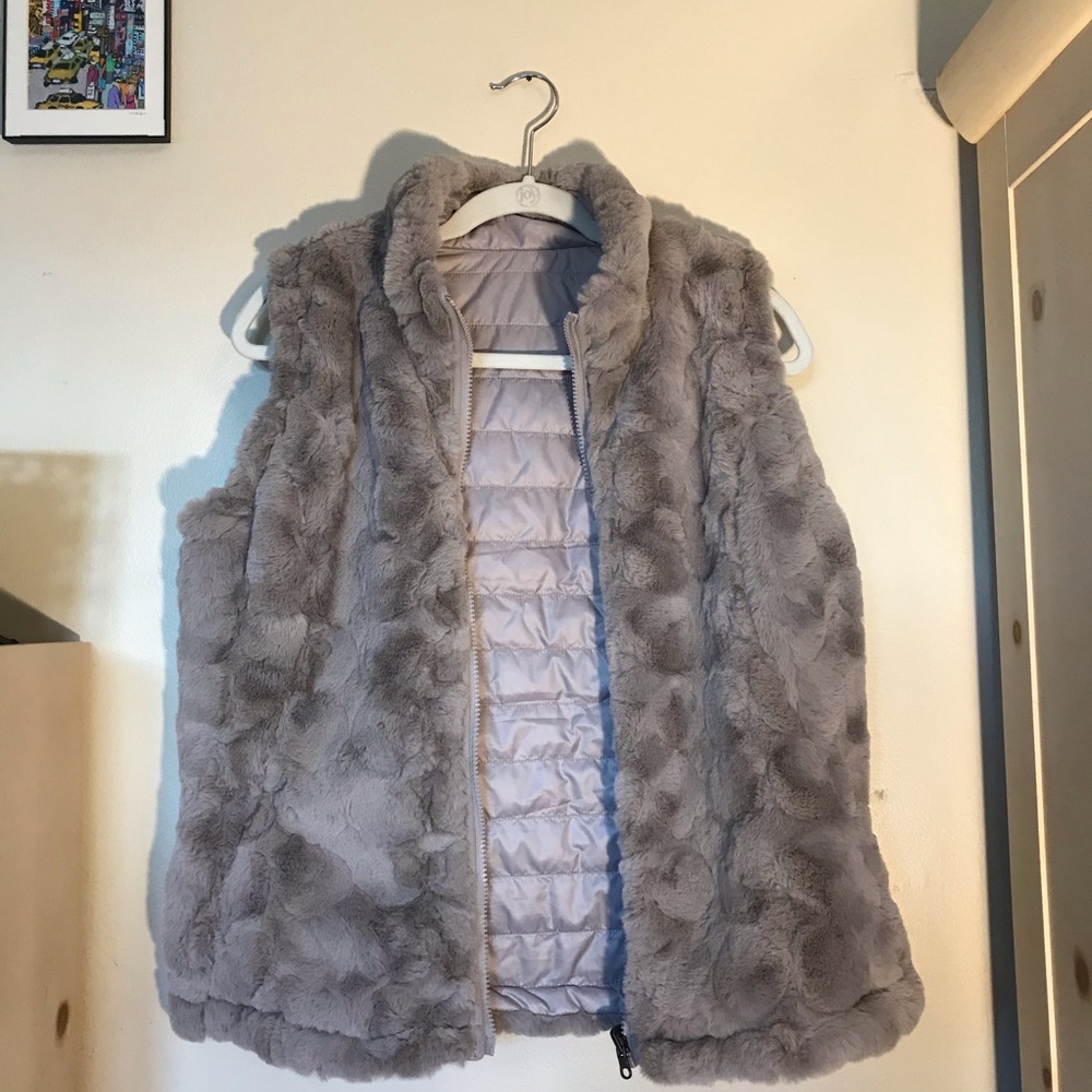 Reversible Fur Vest